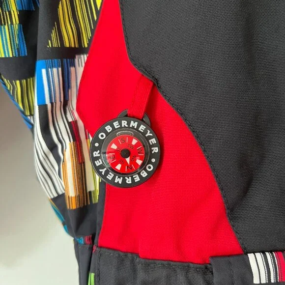 Obermeyer Snowsuit Youth Size 3 I-Grow Adjustable One Piece Ski Board Retro - Picture 4 of 16